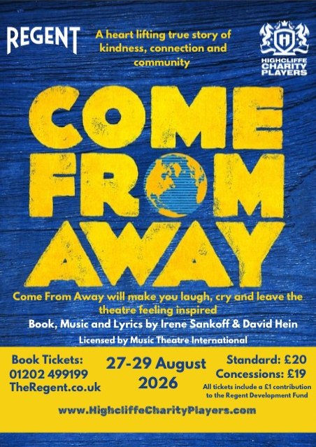 Come From Away - Highcliffe Charity Players